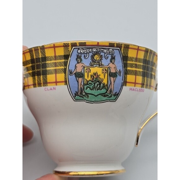 Royal Standard Bonnie Scotland Clan Macleod Tea Cup Bone Chine England - Picture 7 of 10